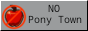 no pony town! button