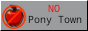 no pony town! 2 button